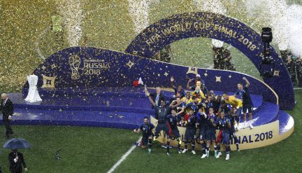 Final da Copa do mundo 2018 França x Croácia 